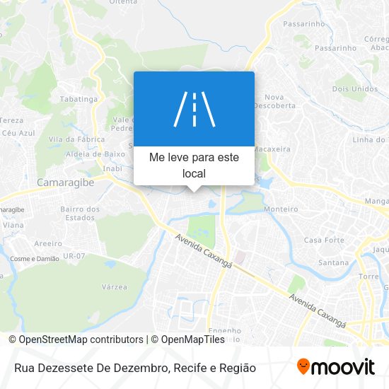 Rua Dezessete De Dezembro mapa