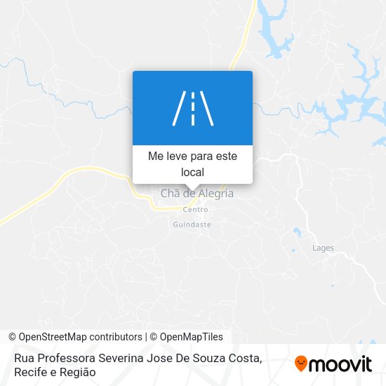 Rua Professora Severina Jose De Souza Costa mapa