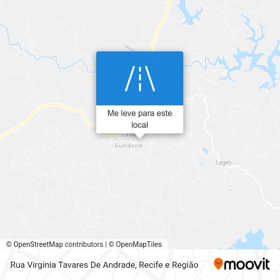Rua Virginia Tavares De Andrade mapa