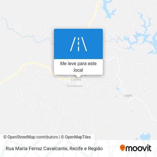 Rua Maria Ferraz Cavalcante mapa