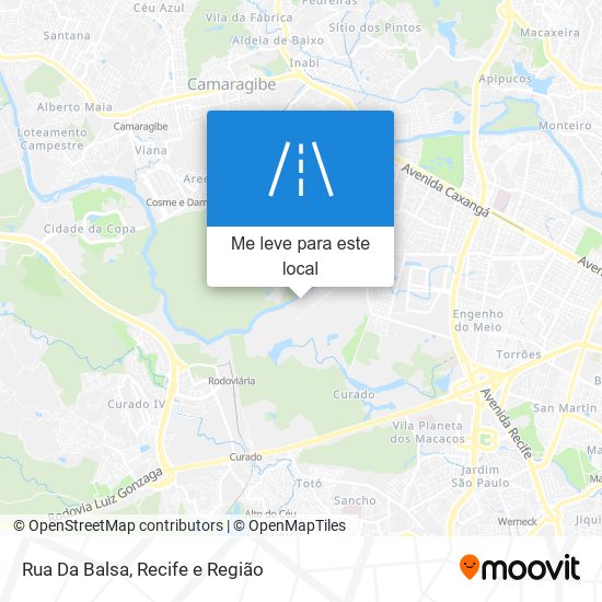 Rua Da Balsa mapa