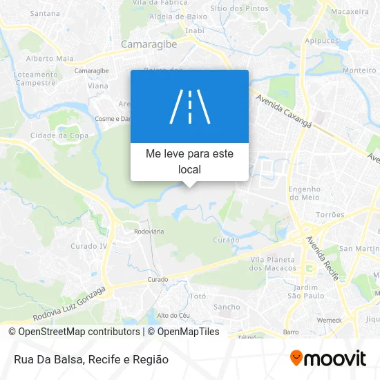 Rua Da Balsa mapa