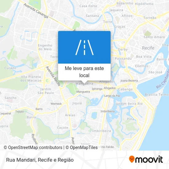 Rua Mandari mapa