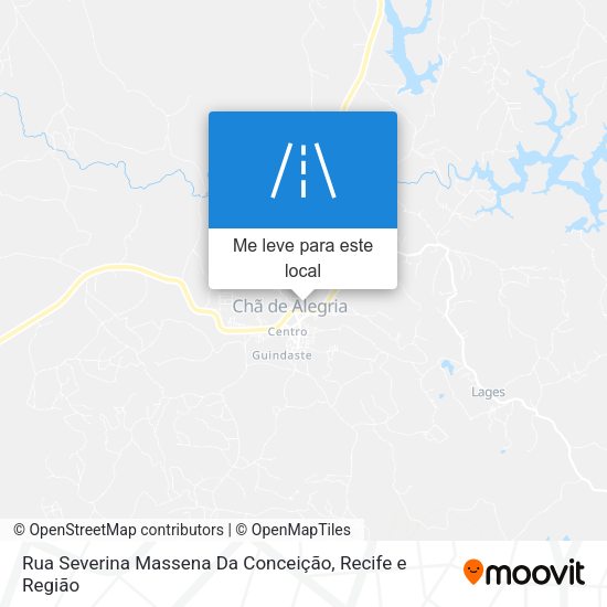 Rua Severina Massena Da Conceição mapa
