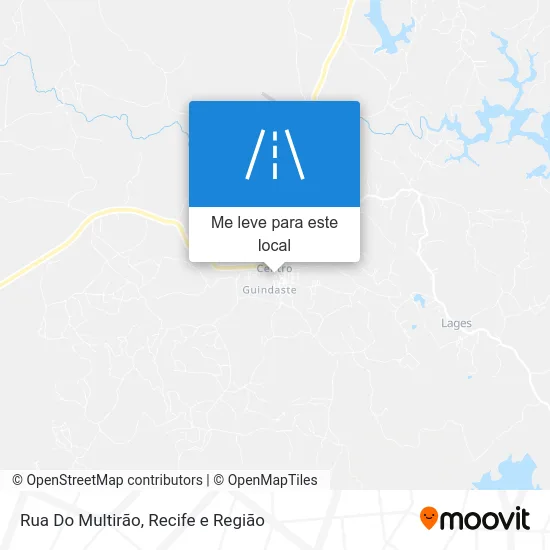 Rua Do Multirão mapa
