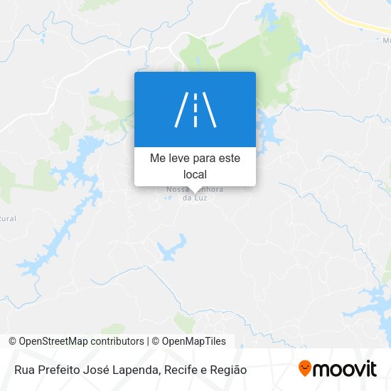 Rua Prefeito José Lapenda mapa