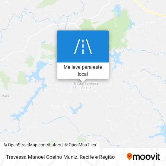 Travessa Manoel Coelho Muniz mapa