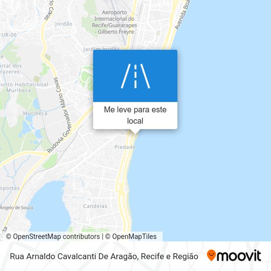 Rua Arnaldo Cavalcanti De Aragão mapa
