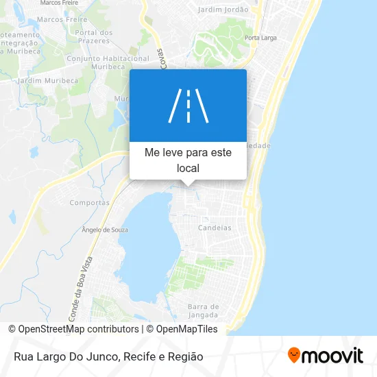 Rua Largo Do Junco mapa