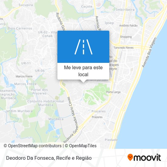 Deodoro Da Fonseca mapa