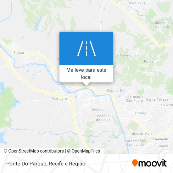 Ponte Do Parque mapa
