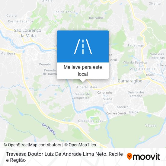 Travessa Doutor Luiz De Andrade Lima Neto mapa