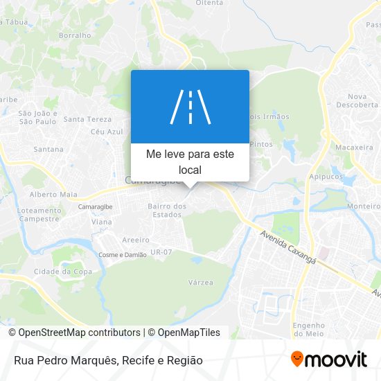 Rua Pedro Marquês mapa