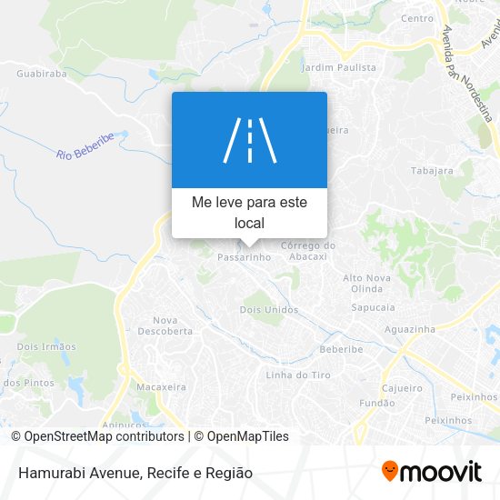 Hamurabi Avenue mapa
