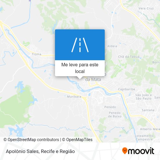 Apolônio Sales mapa