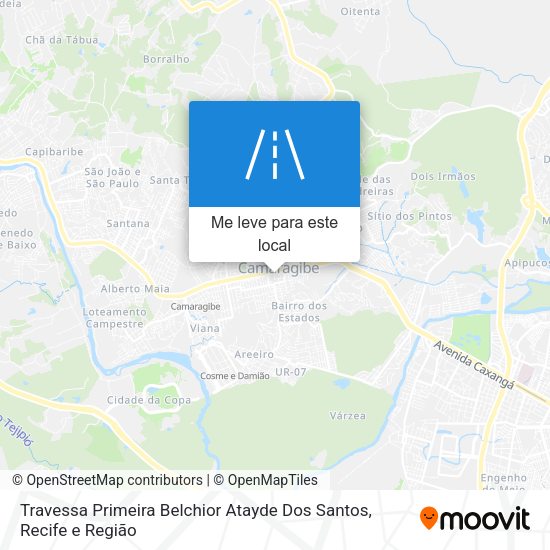 Travessa Primeira Belchior Atayde Dos Santos mapa
