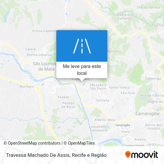 Travessa Machado De Assis mapa