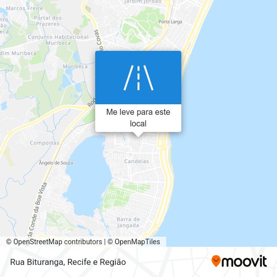 Rua Bituranga mapa