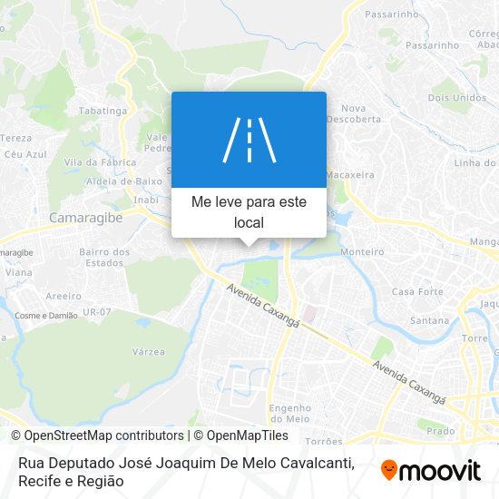 Rua Deputado José Joaquim De Melo Cavalcanti mapa