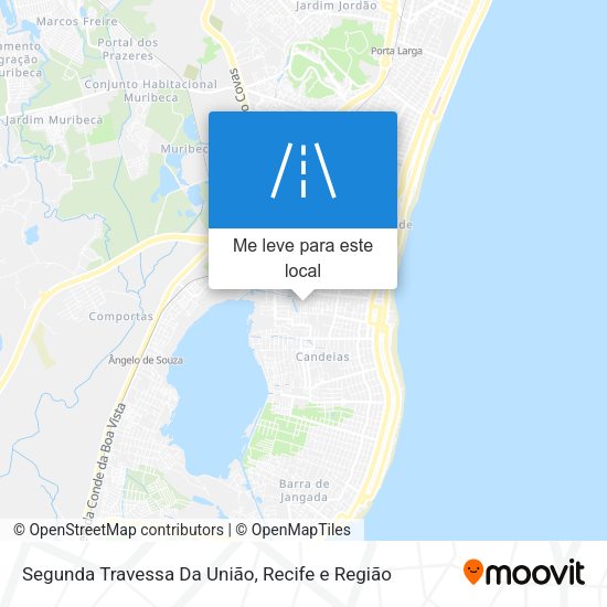 Segunda Travessa Da União mapa