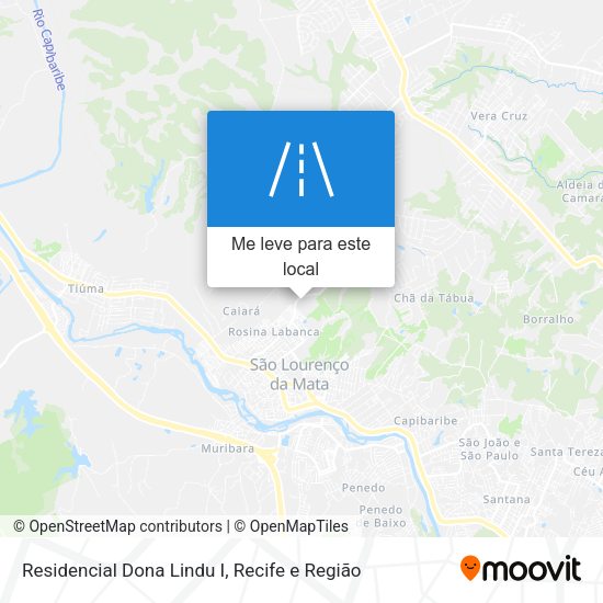 Residencial Dona Lindu I mapa