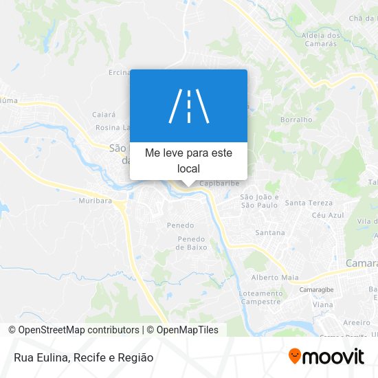 Rua Eulina mapa