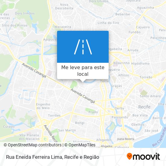 Rua Eneida Ferreira Lima mapa