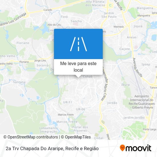 2a Trv Chapada Do Araripe mapa