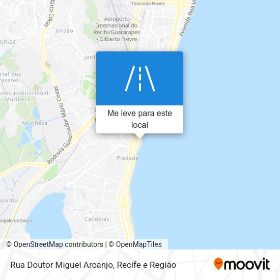 Rua Doutor Miguel Arcanjo mapa