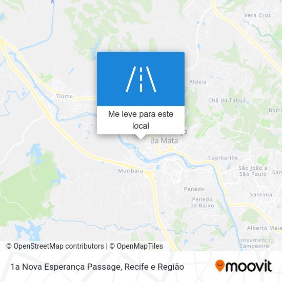 1a Nova Esperança Passage mapa