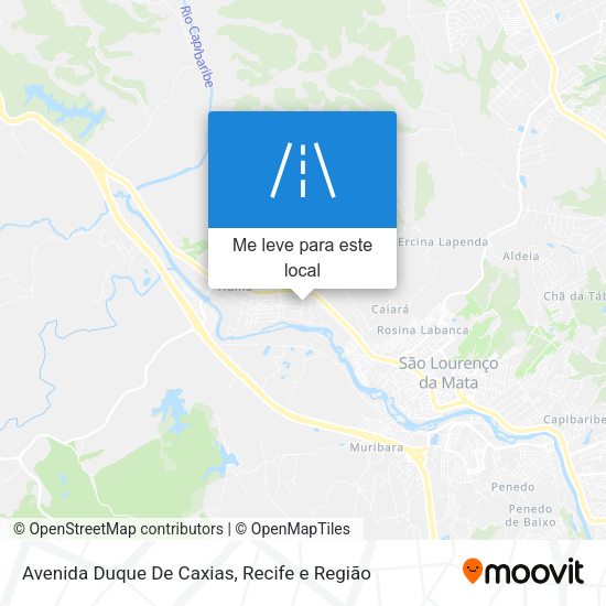 Avenida Duque De Caxias mapa