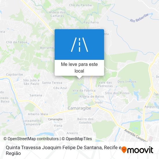 Quinta Travessa Joaquim Felipe De Santana mapa
