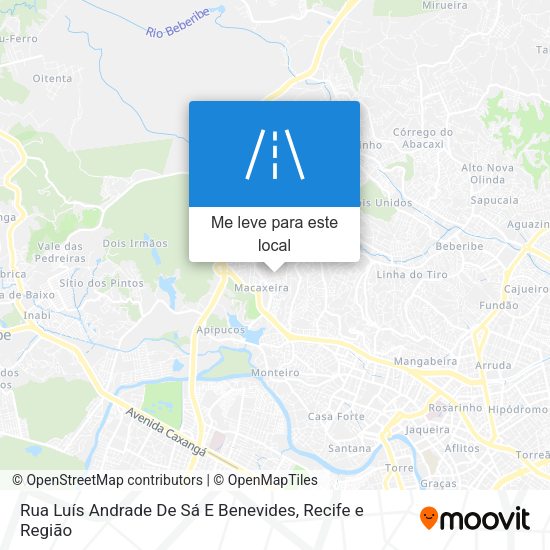 Rua Luís Andrade De Sá E Benevides mapa