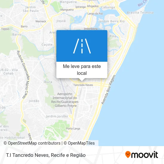 T.I Tancredo Neves mapa