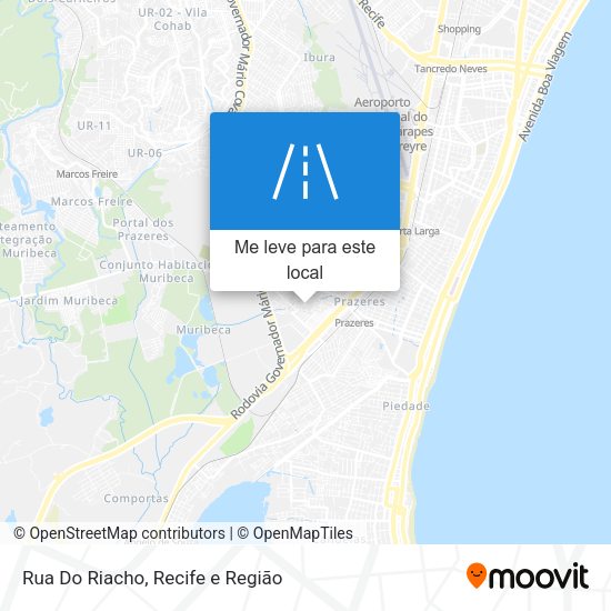 Rua Do Riacho mapa