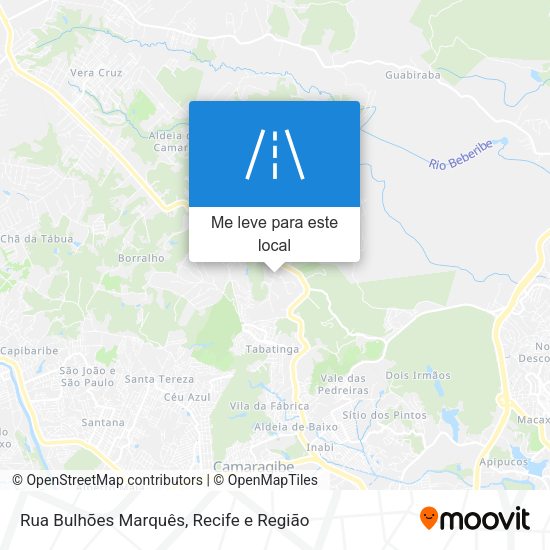 Rua Bulhões Marquês mapa