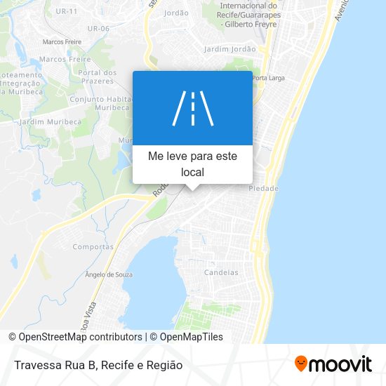 Travessa Rua B mapa
