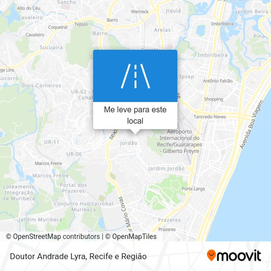 Doutor Andrade Lyra mapa