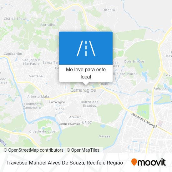 Travessa Manoel Alves De Souza mapa