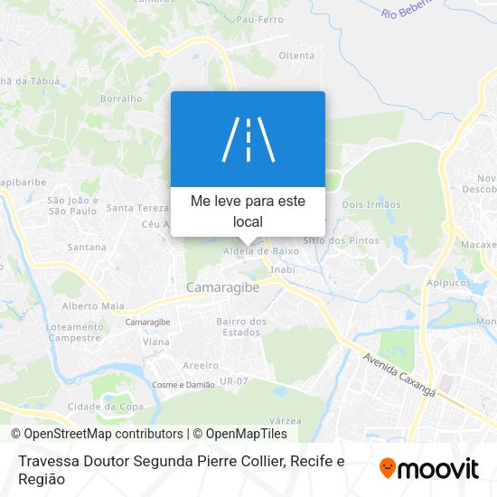 Travessa Doutor Segunda Pierre Collier mapa