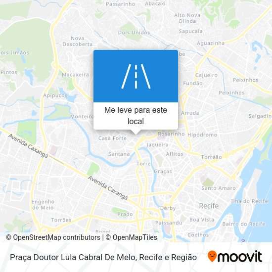 Praça Doutor Lula Cabral De Melo mapa
