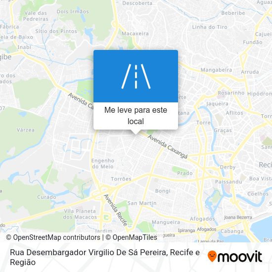 Rua Desembargador Virgilio De Sá Pereira mapa