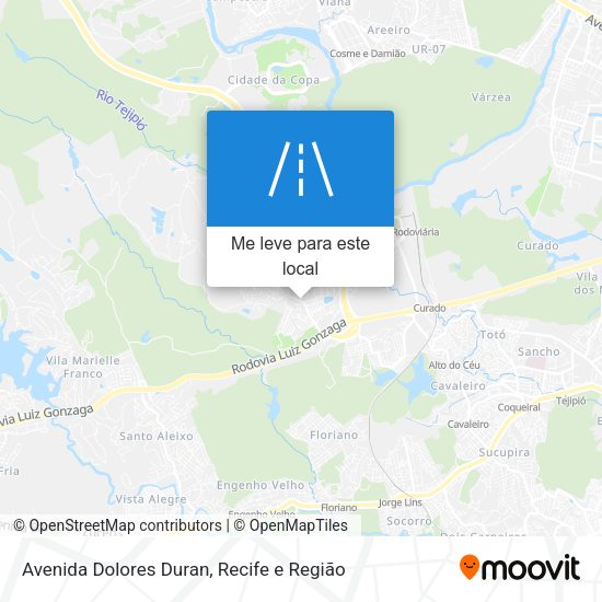 Avenida Dolores Duran mapa