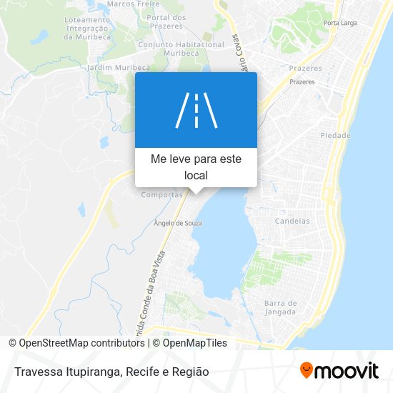 Travessa Itupiranga mapa