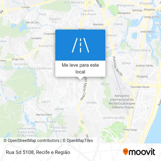 Rua Sd 5108 mapa