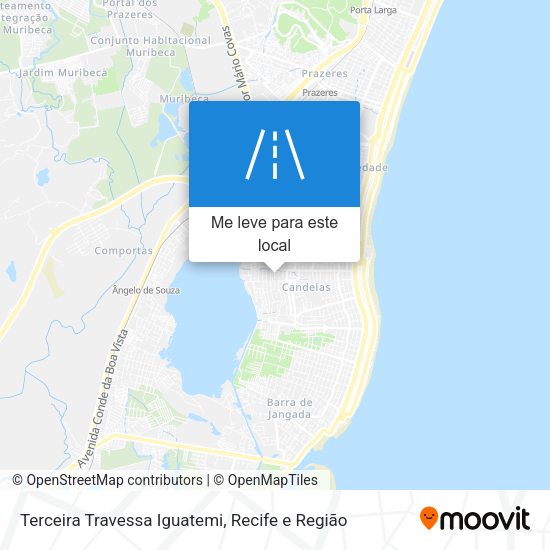 Terceira Travessa Iguatemi mapa
