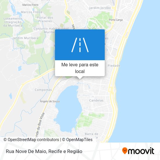 Rua Nove De Maio mapa