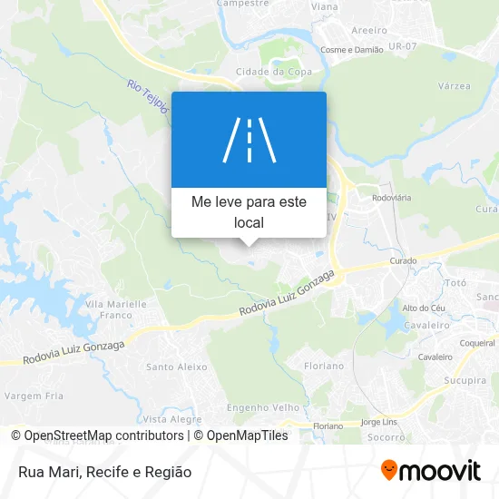 Rua Mari mapa