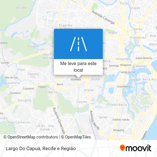 Largo Do Capuá mapa