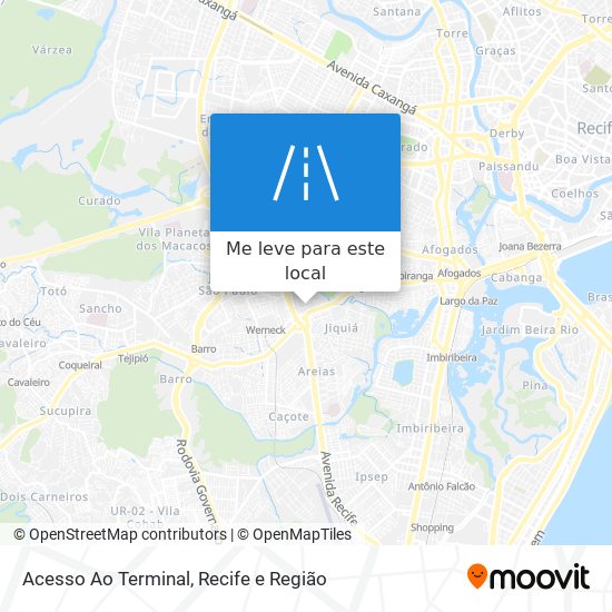 Acesso Ao Terminal mapa